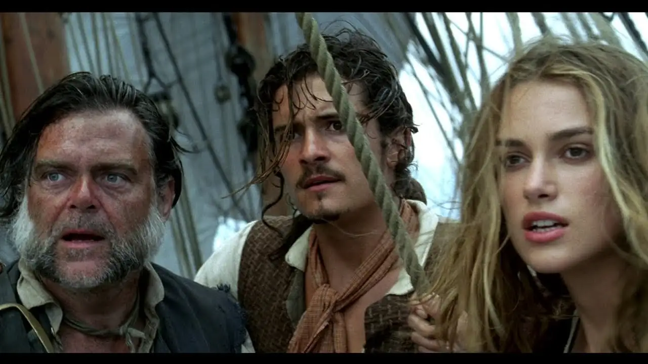 Pirates of the Caribbean movie scene 4 
